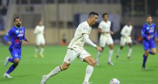رونالدو يعبر عن سعادته بتسجيل أولى أهدافه في الدوري السعودي