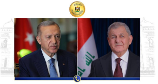 رئيس الجمهورية يؤكد على أهمية توسيع آفاق التعاون البنّاء بين العراق وتركيا