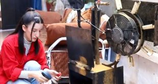 طالبة فلسطينية تبتكر ‘مدخنة ذكية’ تحول العوادم لطاقة كهربائية