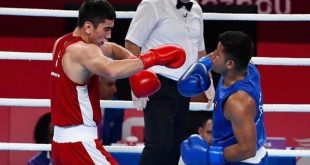 ملاكم عراقي يبلغ الدور الـ16 بالألعاب الآسيوية