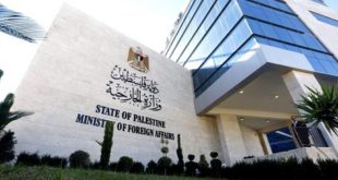 فلسطين تحذر من النتائج الكارثية لحرب الكيان الصهيوني المفتوحة على شعبها