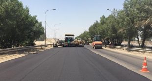 حملة كبرى لإكساء الطرق الرئيسة في العاصمة بغداد