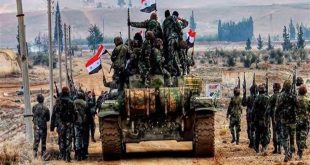 الجيش السوري يقتل  إرهابيين حاولوا التسلل إلى ريف اللاذقية الشمالي الشرقي