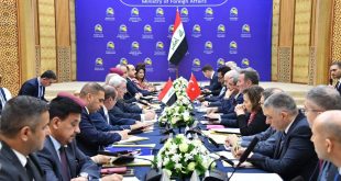 العراق يناقش مع تركيا العلاقات الثنائية بين البلدين على مستويات عدة