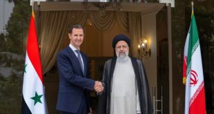 الأسد لرئيسي : استهداف لقنصلية الإيرانية ليس بالأمر المستغرب لكيان بني على سفك الدماء
