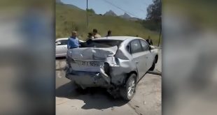 بالفيديو والصور.. حادث سير مروع في السليمانية واصابة 18 شخصاً