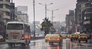 طقس العراق: أمطار وانخفاض في درجات الحرارة