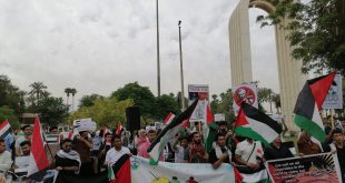 احتجاجات “حرب غزة” تمتد لجامعة بغداد