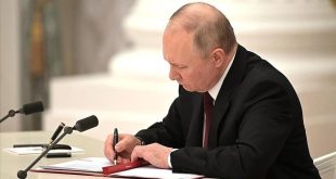 بوتين يوقع مراسيم خاصة بتعيين الوزراء الجدد في الحكومة الروسية الجديدة