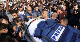 حرب الابادة ترفع حصيلة الشهداء الصحفيين في غزة لـ’150′ شهيدا