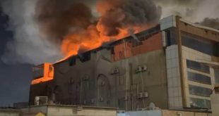 كربلاء المقدسة : إنقاذ 60 نزيلا من جنسيات مختلفة وإخماد حريق اندلع بفندق وسط المحافظة