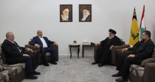 السيد نصر الله يلتقي وفداً من حماس.. تأكيد مواصلة التنسيق الميداني والسياسي
