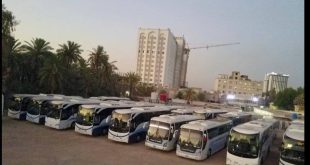 النقل تستنفر جهودها مع ساعات الذروة لخدمة زائري الإمام الحسين (ع)