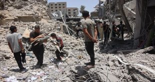بينهم 5 صحافيين.. شهداء في قصف للاحتلال على وسط غزة في اليوم الـ274 من الحرب