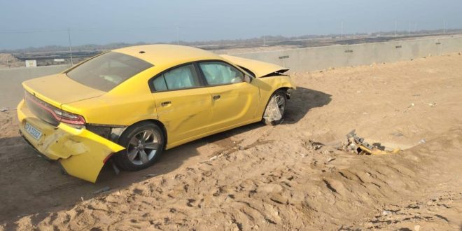 بسبب الضباب الكثيف.. حادث اصطدام بين 19 مركبة في الديوانية