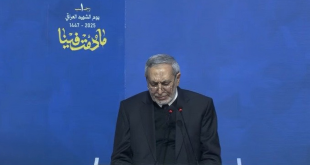 المشهداني: شكيل الحكومة ضرورة لحماية المكتسبات الوطنية وتضحيات الشهداء