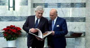 إيطاليا تعتبر العراق شريكاً استراتيجياً لها وتعول على مزيد من التعاون مع الحكومة الجديدة