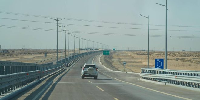 افتتاح المقطع الأول من طريق التنمية بين الفــــــــاو وأم قصـــــــــر