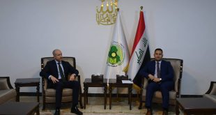 المكتب السياسي لمنظمة بدر يبحث مع القائم بالأعمال النرويجي تطورات المشهد السياسي في العراق