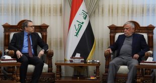 السيد العامري والسفير التركي يبحثان العلاقات الثنائية بين البلدين