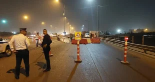 قطع طريق الجسر العنكبوتي في الرصافة المؤدي إلى سريع الدورة لمدة شهر