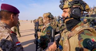 رئيس أركان الجيش العراقي يشرف على توزيع مهام التشكيلات العسكرية في قاعدة عين الأسد