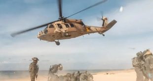 سقوط مروحية عسكرية صهيونية في الضفة الغربية