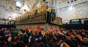 المؤمنون يحيون ذكرى إستشهاد الإمام موسى الكاظم “عليه السلام” في العاصمة بغداد