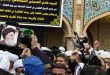 تشييع مهيب للسيد هادي السيستاني إلى مثواه الأخير داخل الصحن الحيدري المقدس