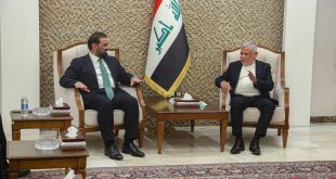 العامري يستقبل رئيس مجلس النواب وتشكيل حكومة تلبي متطلبات الشعب العراقي أبرز ما تناوله اللقاء