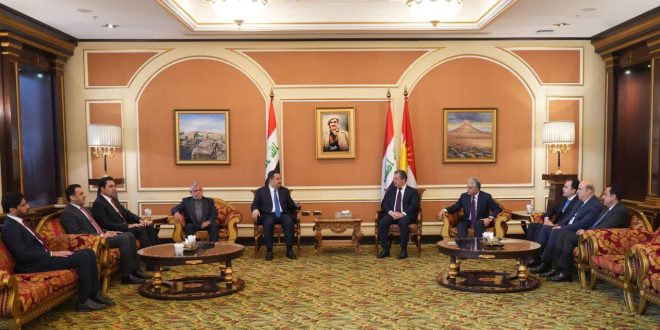 السوداني يصل الى إقليم كردستان برفقة وفد سياسي رفيع في زيارة تشمل أربيل والسليمانية