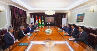 وفد الاطار التنسيقي يلتقي رئيس حزب الاتحاد الوطني الكردستاني