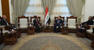 العامري يستقبل السفير الأردني لدى العراق بحث اخر المستجدات في المنطقة